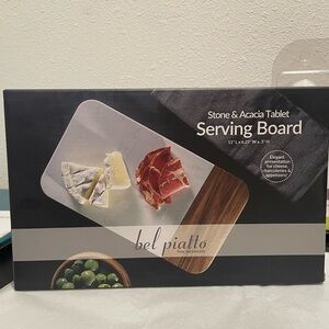 Bel Piatto Stone & Acacia Serving Board